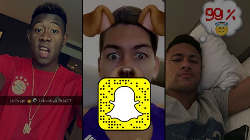 10 Of The Best Footballers On Snapchat To Follow In 2017
