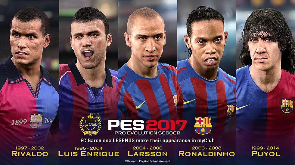 Now Available Data Pack 3 for PES 2017 adds myclub mode to the