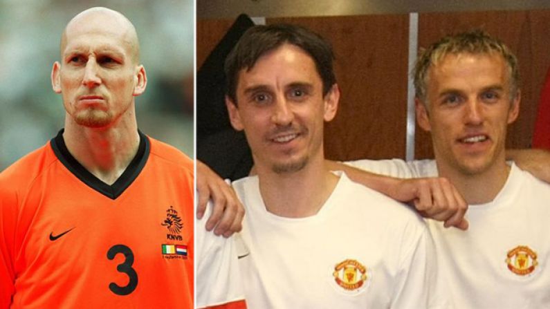 Jaap Stam Clarifies His "Busy C*nts" Comments On The Neville Brothers