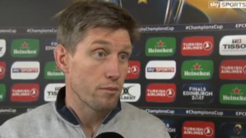 Watch: Ronan O'Gara Delivers Cutting And Brutally Honest Interview After Munster Defeat