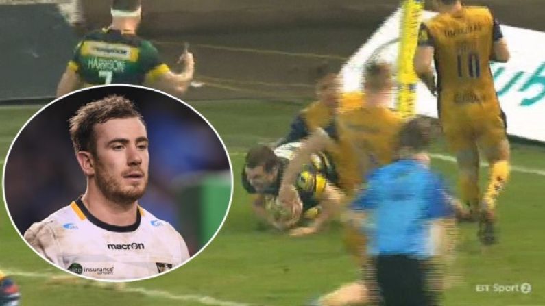 JJ Hanrahan Stuns Bristol Fans And Management With Crucial Try For Northampton