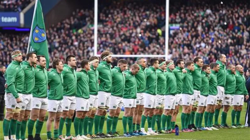 The Ireland Team To Play Italy On Saturday Has Been Named