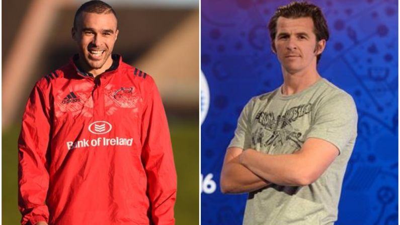 Simon Zebo And Joey Barton Form Unlikely And Beautiful Bond