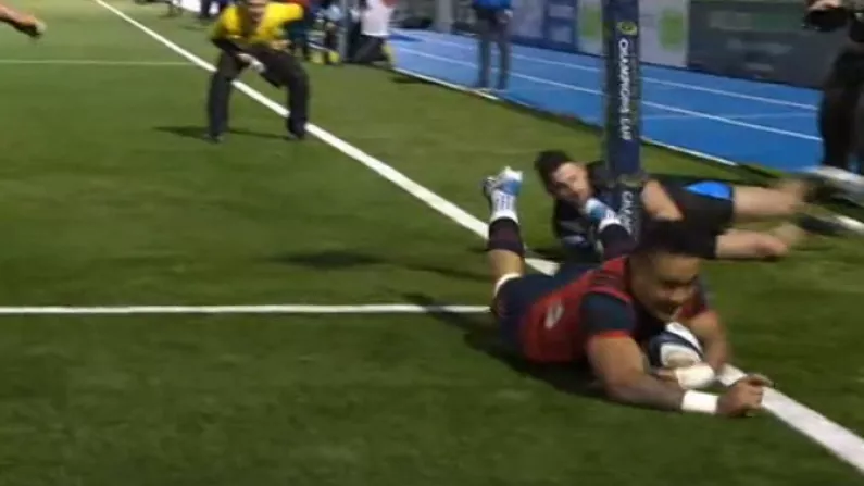 Watch: Francis Saili Wins It For Munster After Sublime Switch From Keith Earls