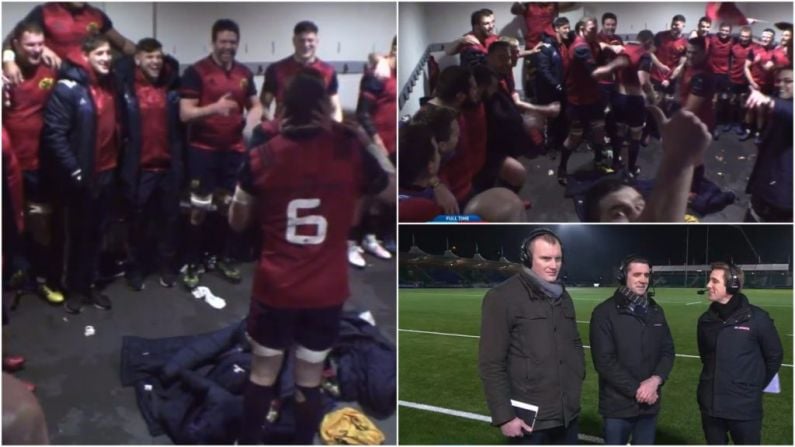 Watch: O'Mahony And Stander Share Surprisingly Intimate Moment After Munster Win