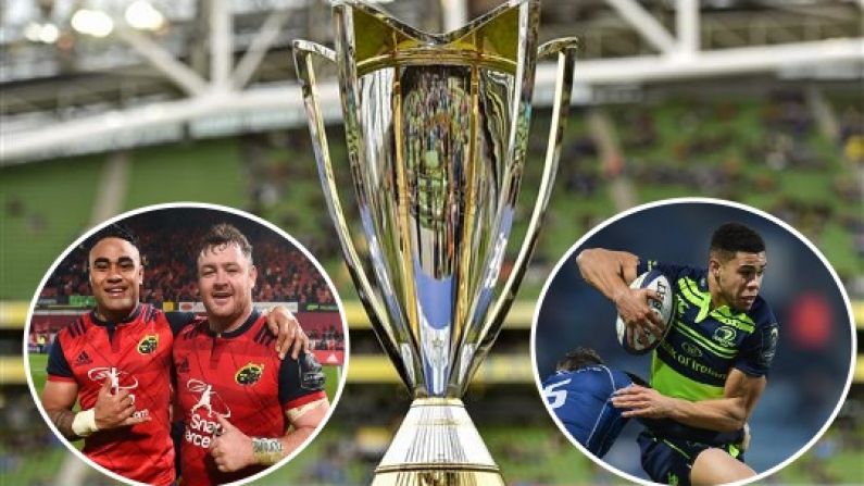 Munster And Leinster Now Know Who They'll Play In The Champions Cup Quarter-Finals