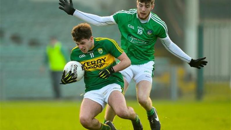 Kerry Forced To Change Jerseys At Half Time In The McGrath Cup Final