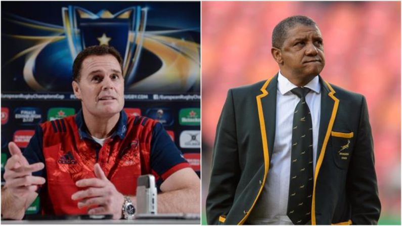 The Politics That Sent Rassie Erasmus To Munster - And Why He Might Return Home