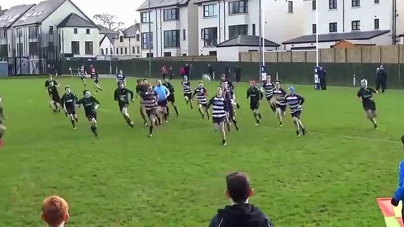 Gloriously Surprising Moment Of Skill Leads To Sensational Schoolboys Try