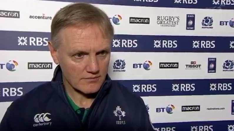 Joe Schmidt Hints At Pre-Match Disruption That Caused Ireland's Poor Start Against Scotland