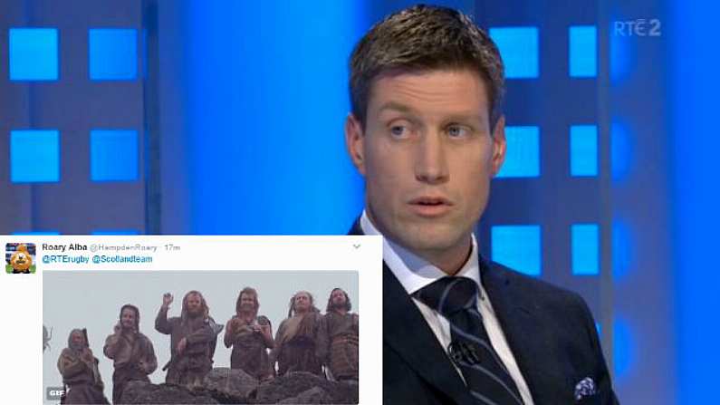 Scottish Rugby Fans Are Absolutely Roasting Ronan O'Gara For His 'Scots Can't Back It Up' Jibe