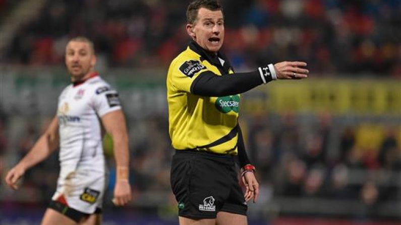 Nigel Owens Tells Great Story About Reffing His First Senior Club Rugby Game