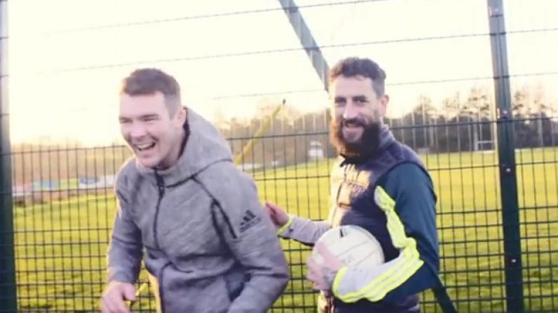 'My Toe Is F***ed': Peter O'Mahony And Paul Galvin Square Off In Comical Sporting Challenge