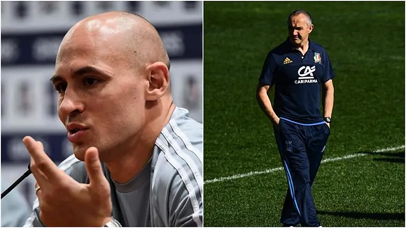 Sergio Parisse Provides Glowing Insight Into Conor O'Shea's Coaching Methods