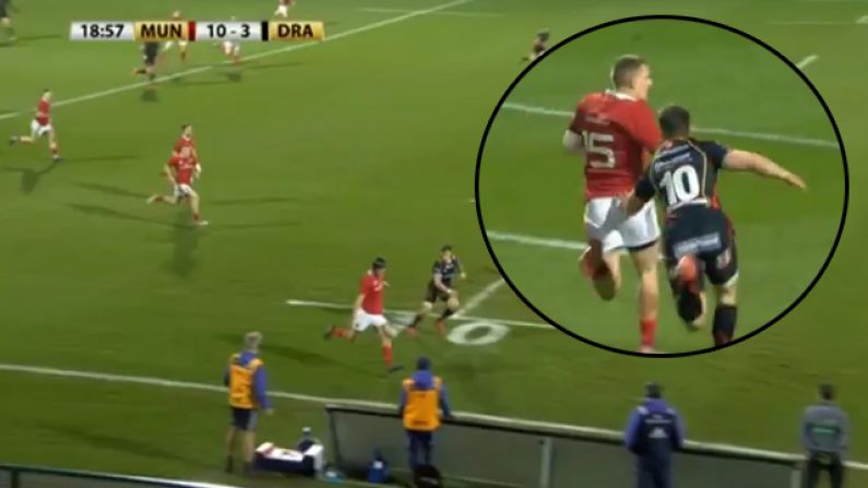 Watch: Munster Score Stunning Counter Try After Utterly Perfect Bleyendaal Kick-Ahead