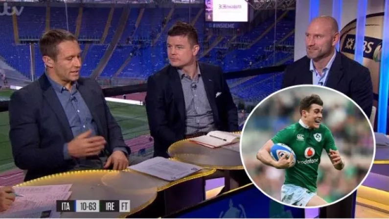 Watch: O'Driscoll And Wilkinson React To Garry Ringrose's Performance Against Italy