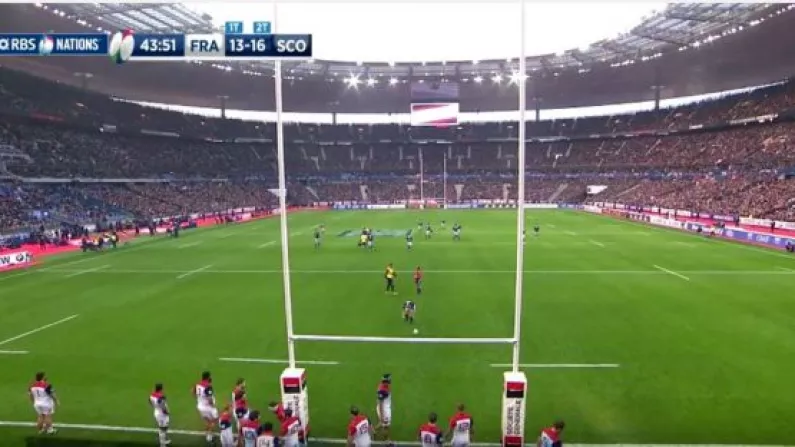 Watch: Finn Russell Makes A Bollocks Of Conversion In Front Of The Posts