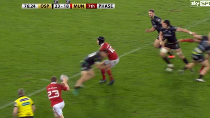 Watch: Munster Recover From 14-Point Deficit To Snatch Late, Late Victory At Ospreys