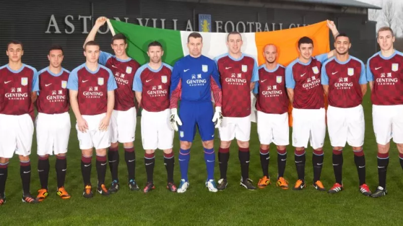 The 11 Irish Players At Aston Villa In 2012 - Where Are They Now?