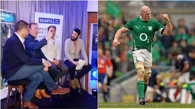 Watch: Stephen Ferris Describes How A Petrifying Paul O'Connell Ended A Tunnel Brawl Vs France