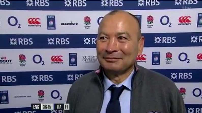 Eddie Jones' Classless Response To Conor O Shea's Tactics At Twickenham