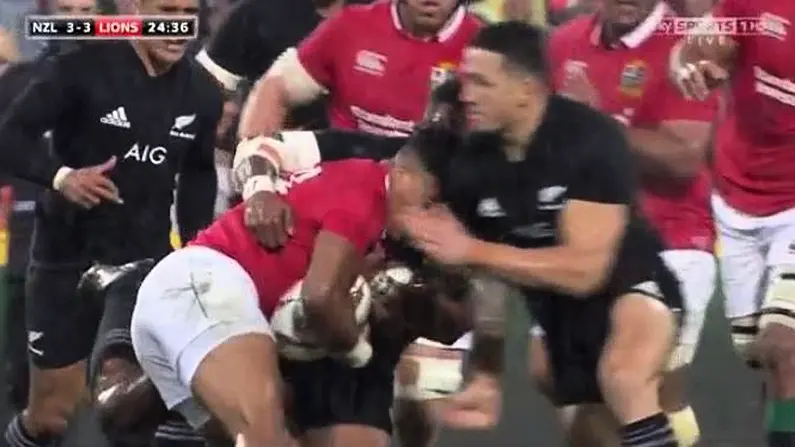 Watch: Huge Moment As Sonny Bill Williams Gets Straight Red For Reckless Shoulder Charge