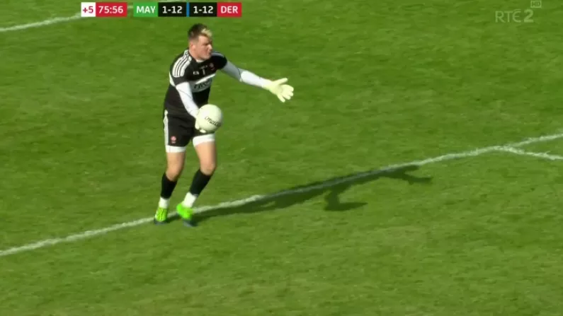 Watch: Derry's Batshit 'Keeper In Mad Performance Against Mayo