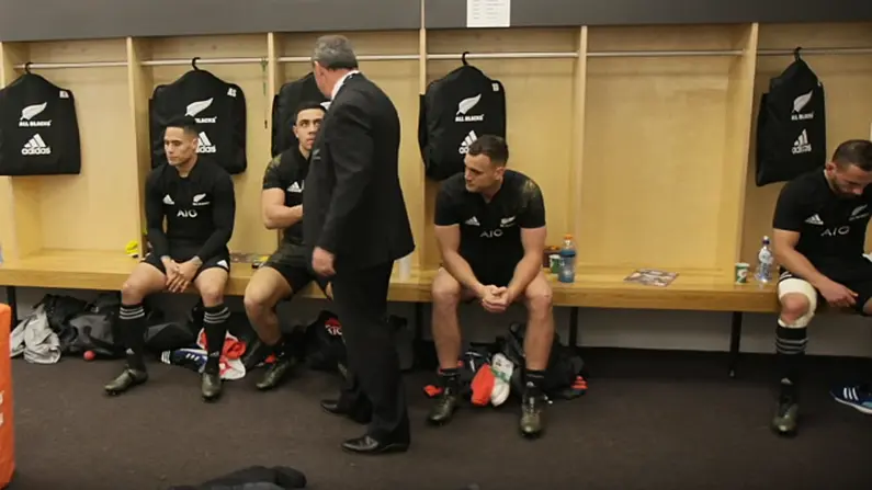 You Could Hear A Pin Drop As All Blacks' Dressing Room Reacts To Lions Loss