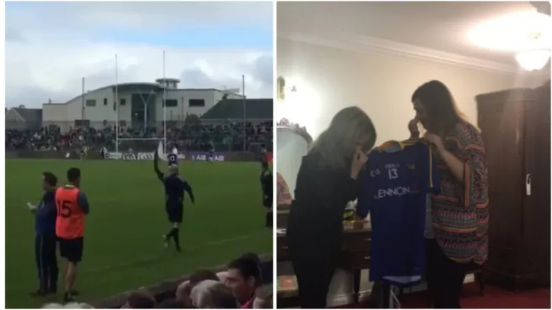 Surreal Moment As Longford Borrow Jersey From Fan In Crowd To Give To Star Forward
