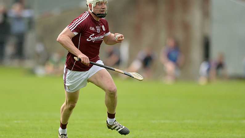 28 May 2017;Joe Canning of Galway during the Leinster GAA Hurling Senior Championship Quarter-Final match between Galway and Dublin at O'Connor Park, in Tullamore, Co. Offaly.  Photo by Piaras O Midheach/Sportsfile