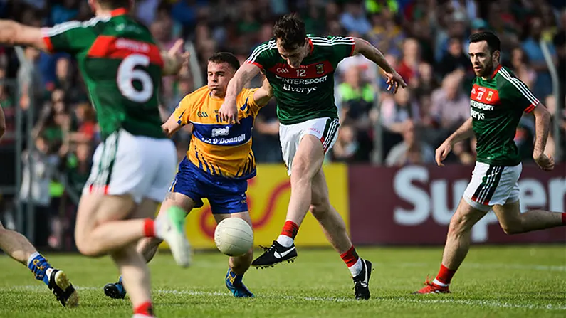 Watch: 2 Goals In 2 Minutes Lift Mayo To Hard-Fought Win Over Clare