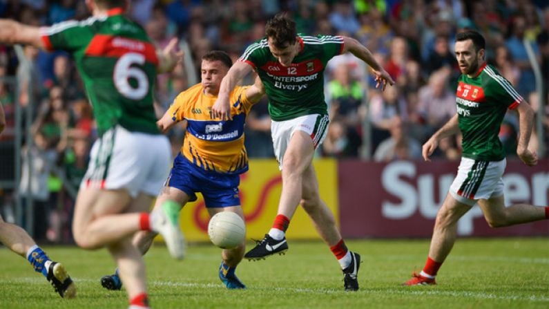Watch: 2 Goals In 2 Minutes Lift Mayo To Hard-Fought Win Over Clare