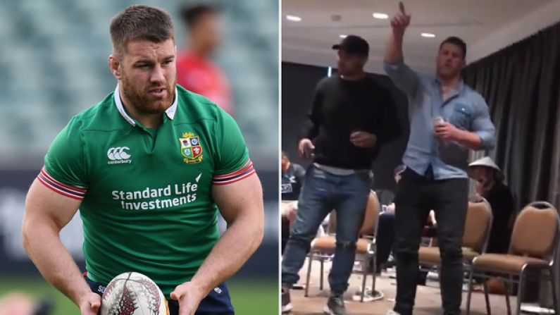 Watch: Sean O'Brien Belting Out Westlife For The Lions Is What The World Needs Now