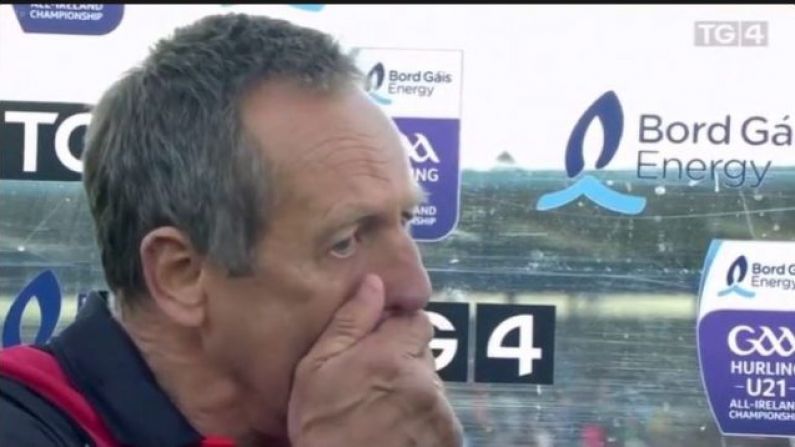 Watch: John Meyler Gives Tearful Interview After Dramatic Win For His Cork Under-21s