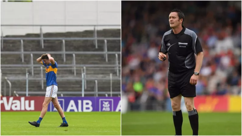 Tipp Fans Rage At Referee As He Makes A Hames Of One Important Rule
