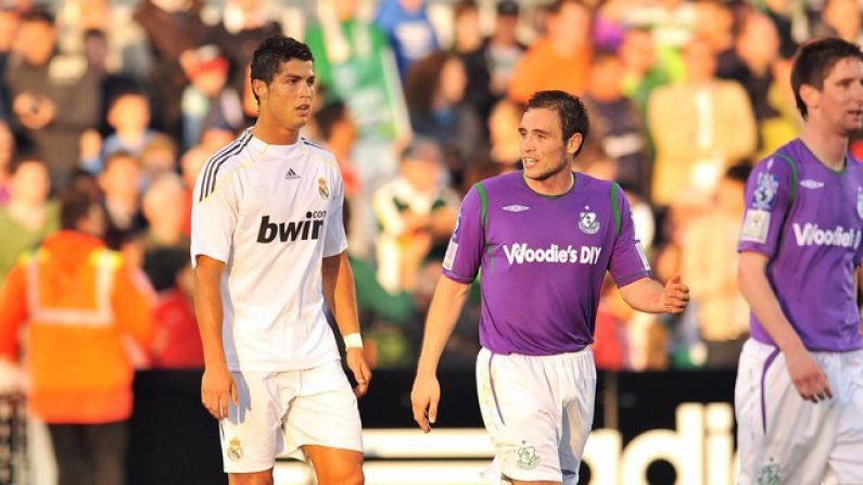 Remembering Cristiano Ronaldo's Real Madrid Debut In Tallaght Stadium