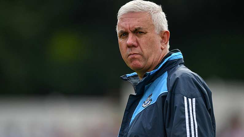 8 July 2017; Dublin manager Ger Cunningham during the GAA Hurling All-Ireland Senior Championship Round 2 match between Dublin and Tipperary at Semple Stadium in Thurles, Co Tipperary. Photo by Brendan Moran/Sportsfile