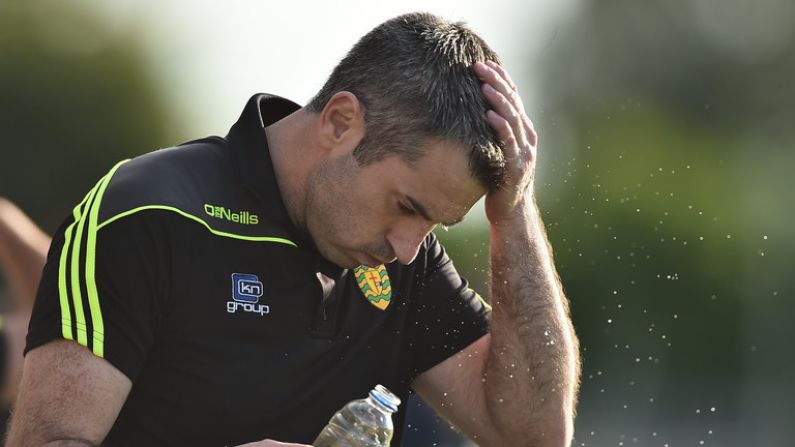 The Pressure Mounts On Rory Gallagher After Crushing Donegal Defeat