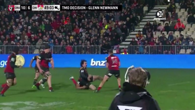 Leinster-Bound James Lowe Caught Out Badly For Freakish Super Rugby Semi-Final Try