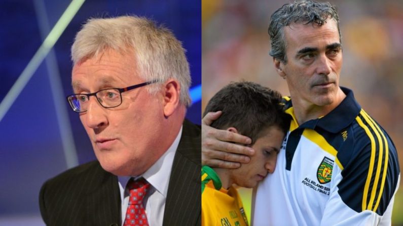 Pat Spillane Has Strange Cut At Jim McGuinness Because Of Donegal Demise