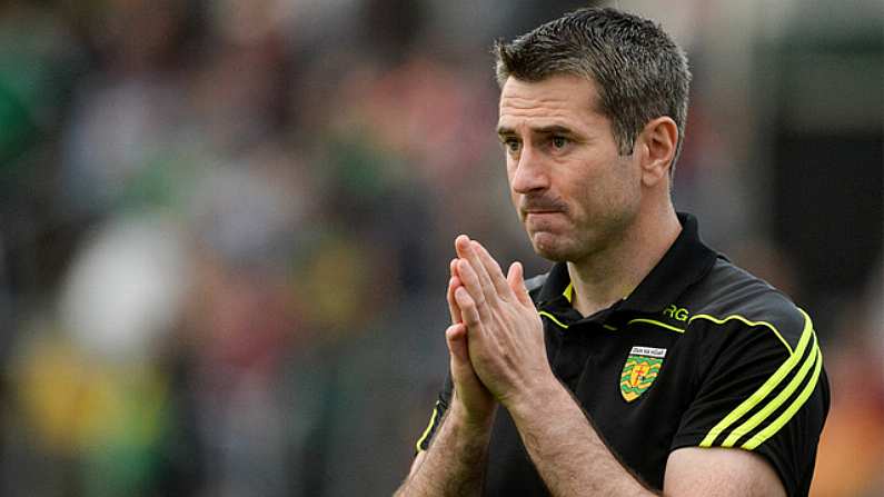 Confirmed: Rory Gallagher Resigns As Donegal Boss