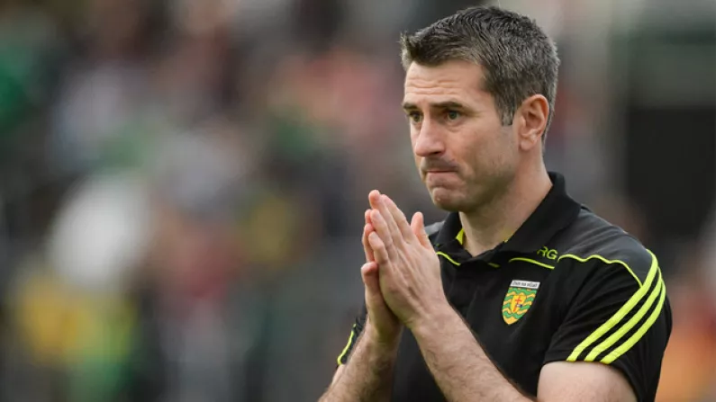 Confirmed: Rory Gallagher Resigns As Donegal Boss