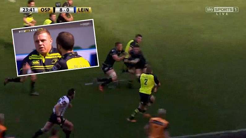 Watch: Sean Cronin Embarrasses Dan Biggar On Way To Super Leinster Try