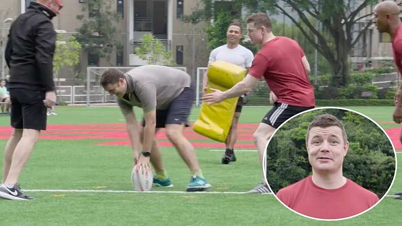 Watch: Brian O'Driscoll Helps Put Fans Through The 'Ultimate Endurance Test'