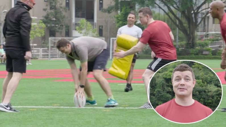 Watch: Brian O'Driscoll Helps Put Fans Through The 'Ultimate Endurance Test'