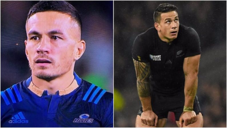 Sonny Bill Williams' Shirt Sponsor Controversy Has Taken A Somewhat Unexpected Twist