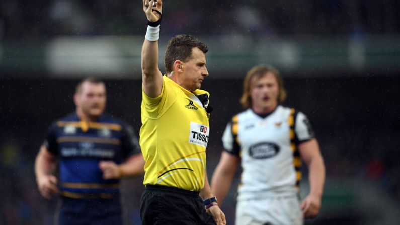 Rugby Fans Rush To Defend Nigel Owens After Luke Fitzgerald Criticism