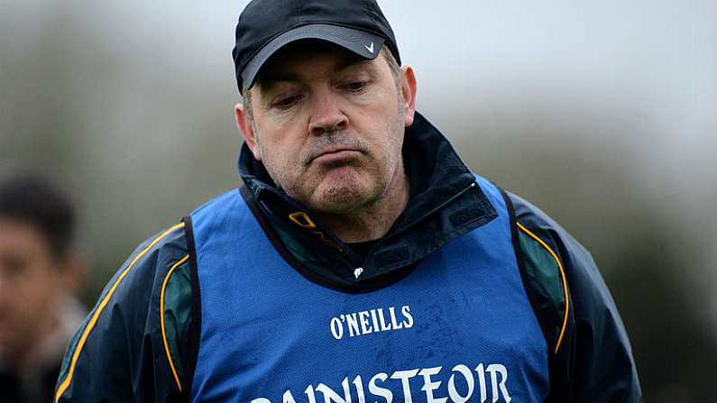 8 January 2017; Meath manager Martin Ennis during the Bord na Mona Walsh Cup Group 4 Round 1 match between Meath and Offaly at St Loman's Park in Trim, Co. Meath. Photo by Seb Daly/Sportsfile