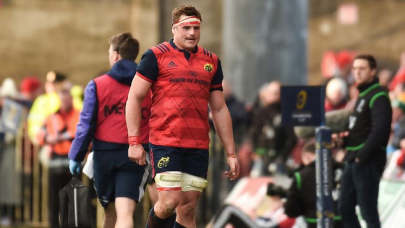 CJ Stander Has Been Telling Munster Fans He'll Be Good To Go Next Week