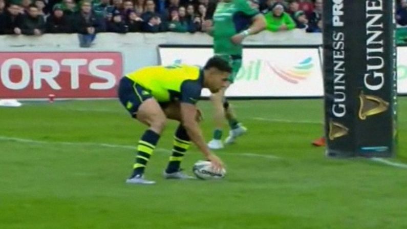 Watch: Adam Byrne Turns On The Burners For Blistering Intercept Try Vs Connacht